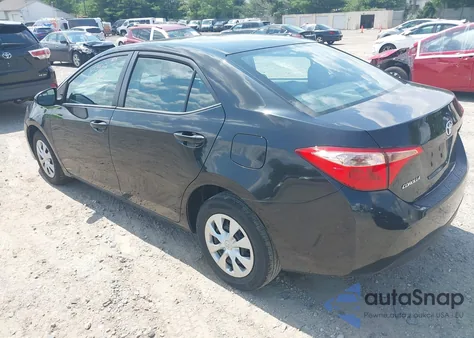 2017 Toyota Corolla L z USA, uszkodzony, nr VIN 2T1BURHE2HC924720
